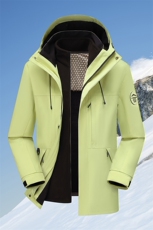 户外连帽男女新款三合一防风防水登山服石墨烯保暖外套H6188-P90，男装棉衣，星座1403A
