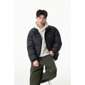 90%绒新标有报韩版宽松羽绒服外套上衣Y993/ P350 现货图片