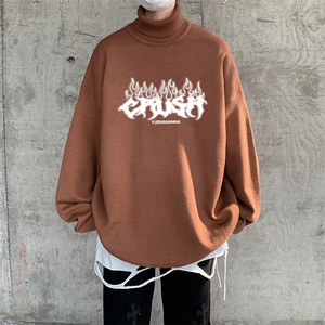 抖音供货、现货秋季冬高领毛衣宽松打底衫D223A-MG2307-特P45图片