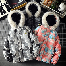 MC49089-P135日系潮衣男大码派克服男工装服外套袄，男装棉衣，电商A040A