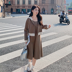 【新品】秋季连衣裙套装-82397-P150-K208，女装套装/套裙，辉之琳