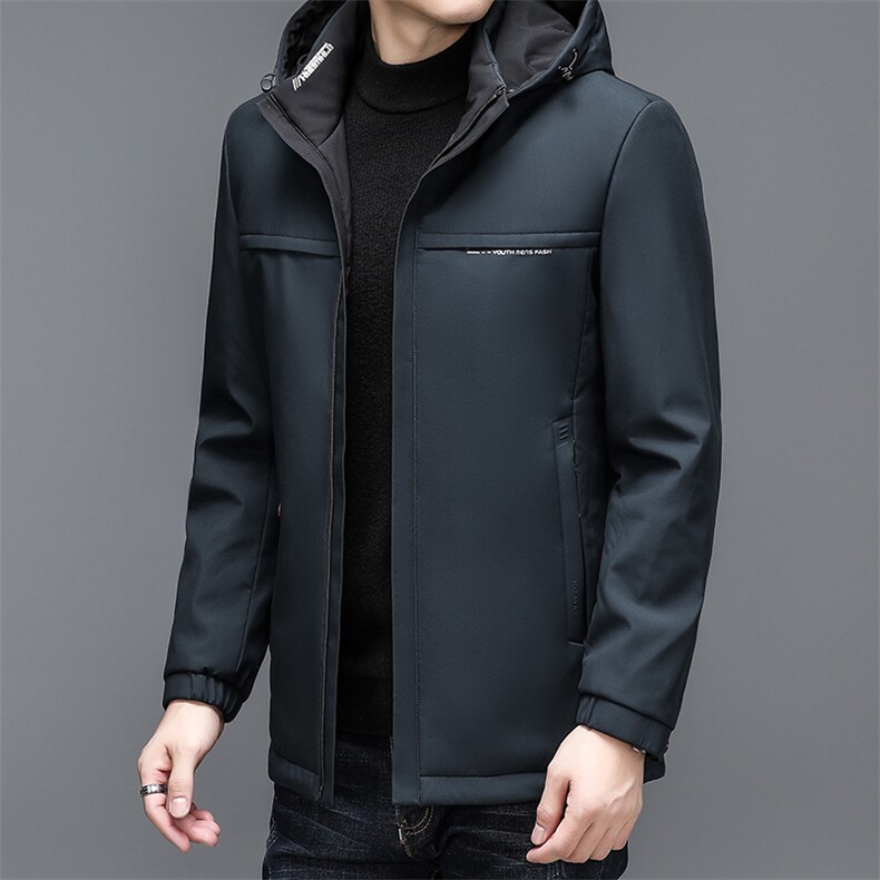 CH9617钱塘2020-2商务休闲时尚简约中年男士冬季厚款羽绒服P160,男装羽绒服,钱塘207-2