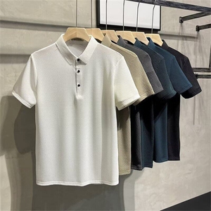 潮流新款气质百搭日系潮流简约宽松翻领短袖polo衫WB460-特P21,唐嫣最新日常穿搭图片图片