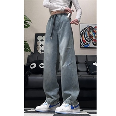（现货）2025新款高品质水洗弯刀牛仔裤男休闲裤长裤K9071-P60，男装牛仔裤，星座810(原QT5070)