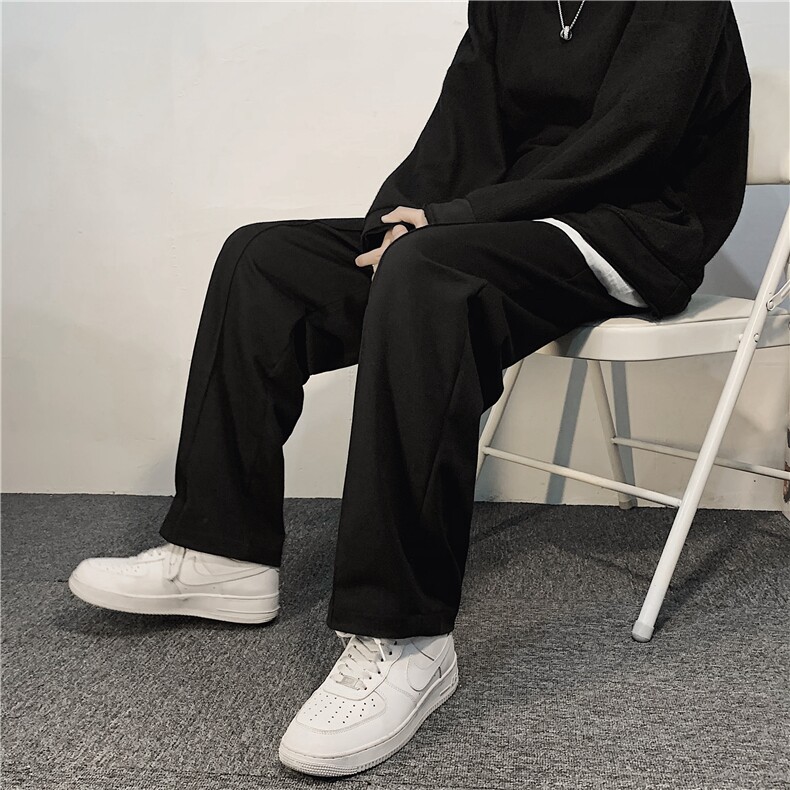秋冬舒适百搭修身显高休闲卫裤WK70-1特批25-加绒特批35,男装休闲裤,星座718-1