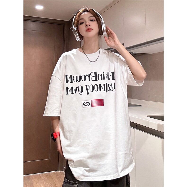 中性风字母印花设计T恤男潮大码短袖T恤男DT77774P18块特价控38，男装T恤，星座226-2