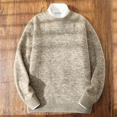 2025年秋季时尚百搭通勤简约休闲羊绒衫，男装羊绒套衫，冬季工坊