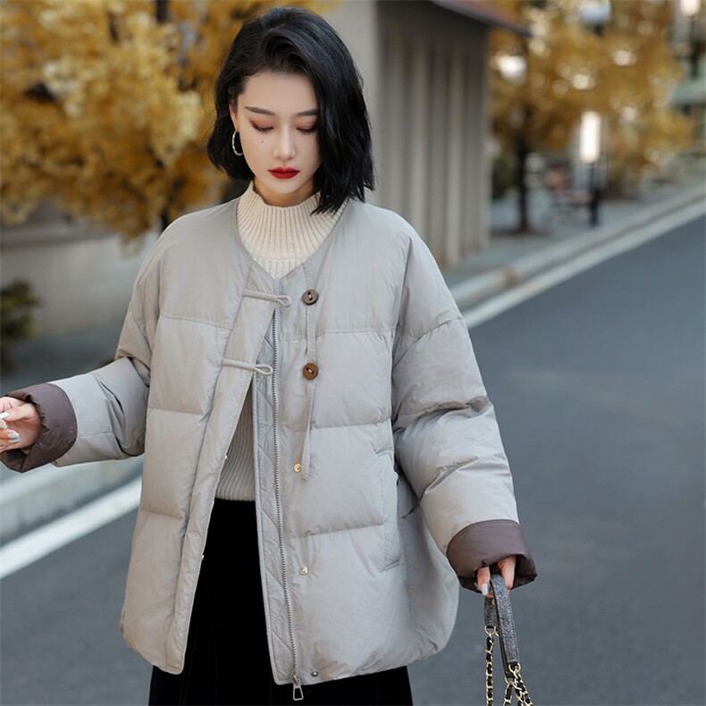 现货现货现货韩版百搭90白鸭绒小围巾保暖羽绒服,女装羽绒服,阳光伊恋