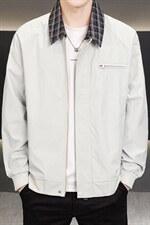 春秋季夹克男翻领外套男休闲百搭青年外套上衣N2603-P75，男装夹克，星座310B-3