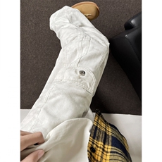 直筒裤工装脏脏裤休闲裤男女美式高街潮牌长裤子K7048-P56，男装休闲裤，电商D202-1