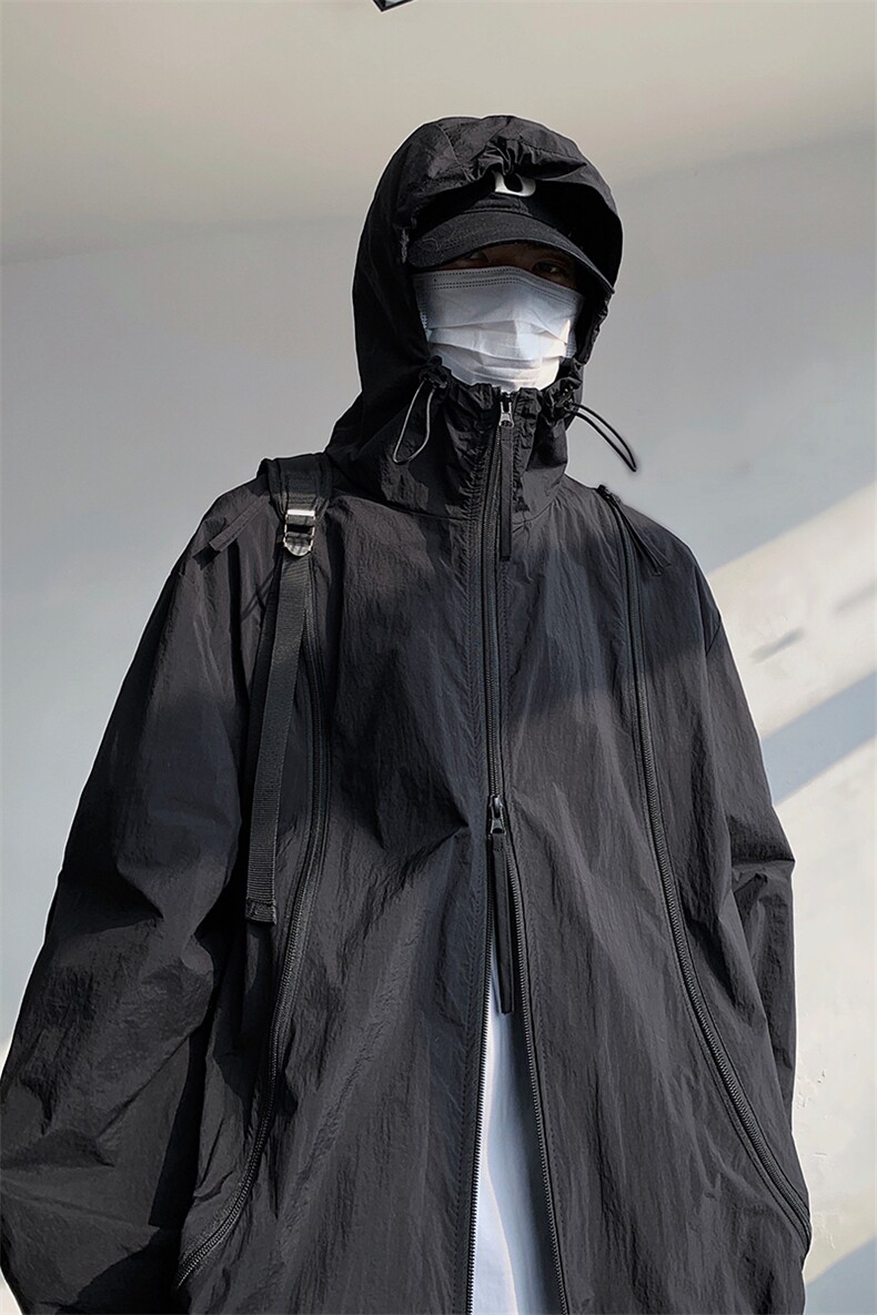 【upf50+】防晒衣X2389-TP45控价68双头拉链防紫外线轻薄外套男,男装夹克,电商A102-1
