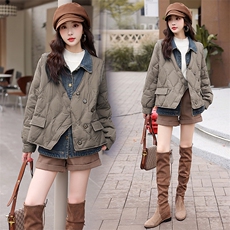 时尚潮流白鸭绒羽绒服马甲两件套2023年冬季新款，女装羽绒服，橙子家