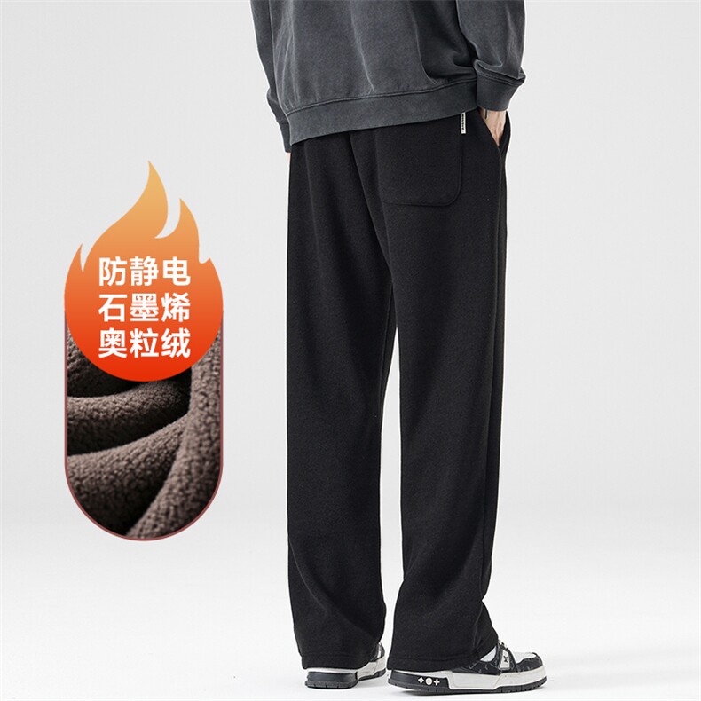 A178-1DY591AP95奥粒绒秋冬季美式休闲针织卫裤,男装休闲裤,电商A178-1