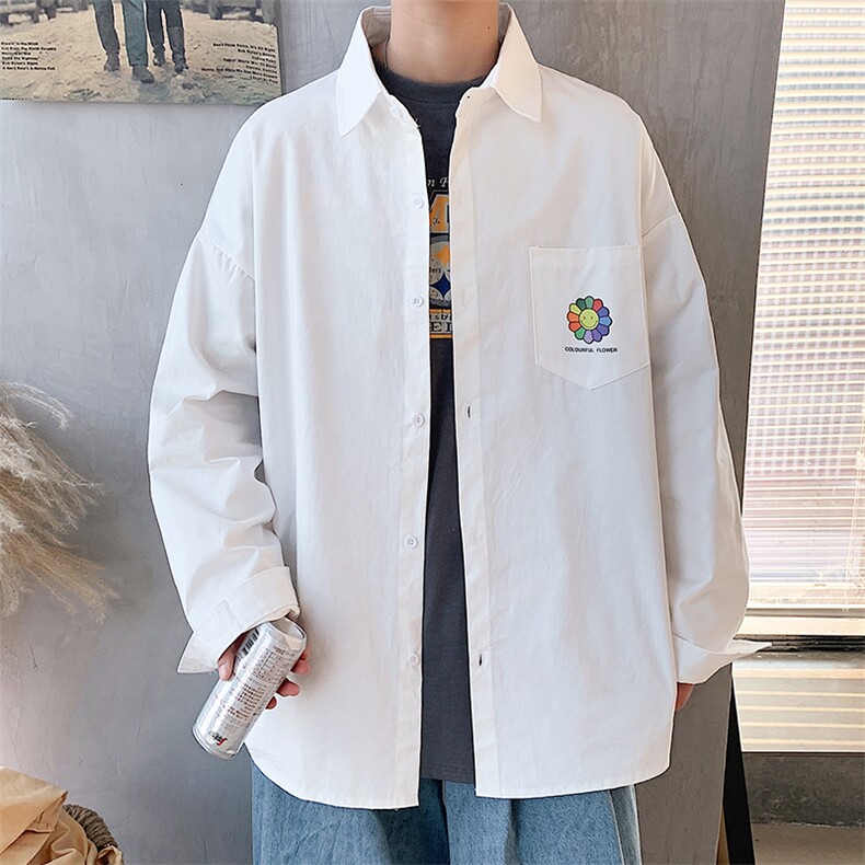 CS15101-P38加绒-P48长袖衬衫男士大码宽松衬衣男寸衫男寸衣,男装衬衫,电商A040