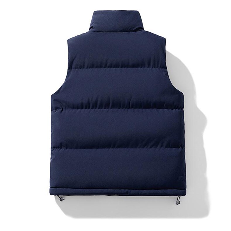现货5W件冬季三防硬挺boxy短款立领棉衣马夹外套加厚马甲保暖棉服,男装棉衣,电商A486-1