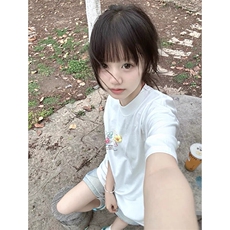 万针全刺绣工艺抖音得物高品质260克重磅纯棉双纱美式高街短袖T恤，男装T恤，电商A486