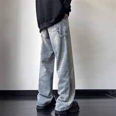 美式牛仔裤男款秋季长裤潮NT09P45，男装牛仔裤，星座1116-2
