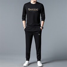 S3063-2钱塘2020-2春秋薄款时尚休闲帅气中青年男士长袖卫衣P137，男装休闲套装，钱塘207-2