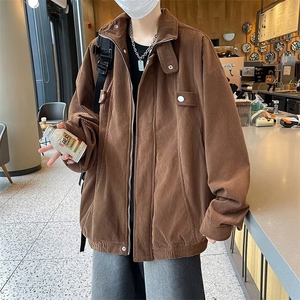 F221-P63 2024春季新款美拉德穿搭夹克日系潮牌百搭宽松外套 现货图片