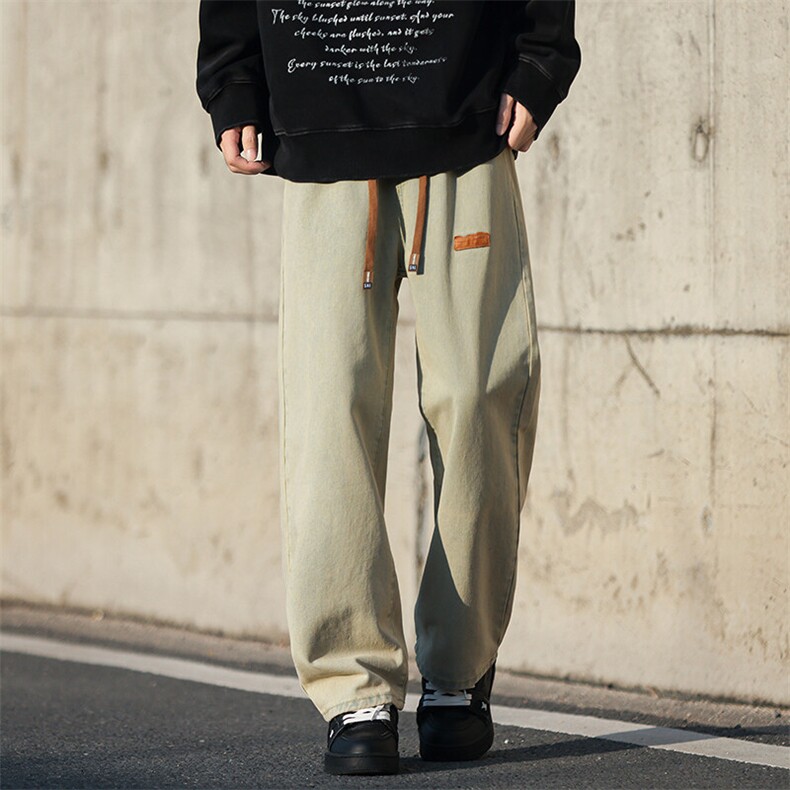 8XL-M特大码牛仔裤男宽松直筒裤子加肥加大码K908P50控68,男装休闲裤,电商D206-1