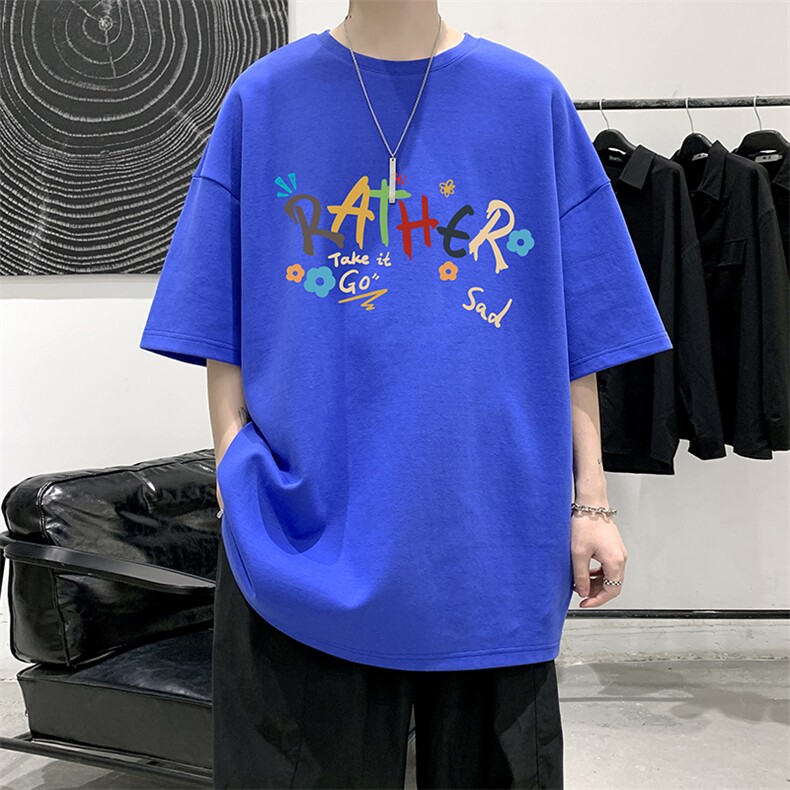 纯棉短袖t恤男大码半袖打底衫宽松体恤衫DX17301-P20大皂风,男装T恤,电商A040