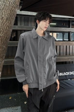 自家图港风日系复古vibe潮牌休闲百搭翻领夹克外套男潮JK078-P80，男装夹克，星座313A(原308A-2)