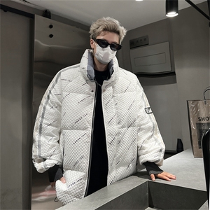 B359-YR001特P210限价289立领男女款新品羽绒服潮牌羽绒服男图片