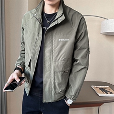店主风立领品质外套春秋男装夹克B317-1801-P85，男装夹克，电商B317