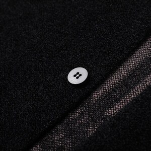 针织开衫男2023秋季新款纯色毛衣外套中年男士爸爸印花时尚上衣图片