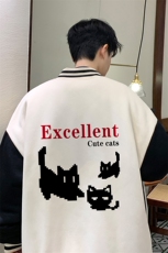 ！棒球服棉衣男棉衣男士棉服男冬季棉袄外套男BJM484-P90，男装棉衣，电商B371