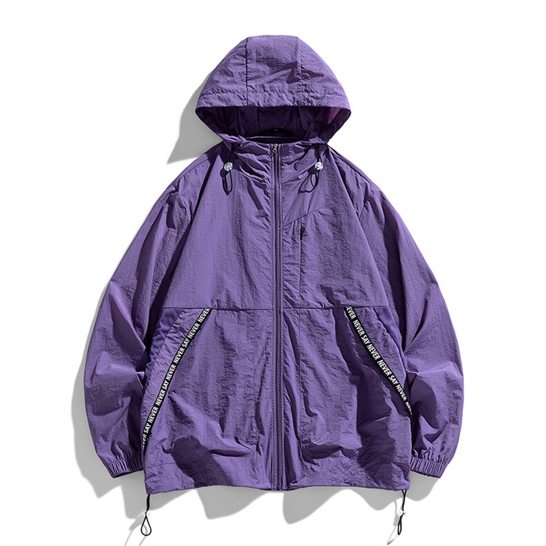 F718P60防晒指数50+薄款宽松大码港风防晒衣夹克皮肤，男装防晒衣，星座1204-3