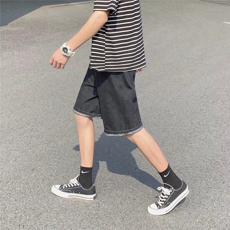 潮流春季牛仔裤男牛仔短裤M830P34,男装牛仔裤,星座1116-2