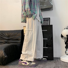 男夏季新款宽松休闲工装裤纯E66P36，男装休闲裤，星座1116-2