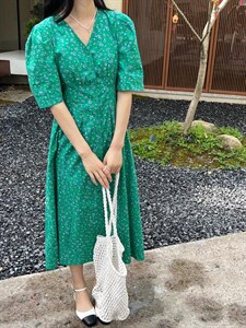 IMIZ｜NEW ins韩系小碎花连衣裙图片