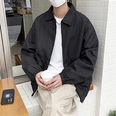 春秋痞帅外套男ins高街潮牌港风韩版潮流宽松夹克JK041-P65，男装夹克，星座308B-2