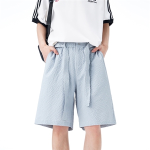 宽松五分裤夏季男士休闲短裤100聚酯纤维 DK2511-特P28控48图片