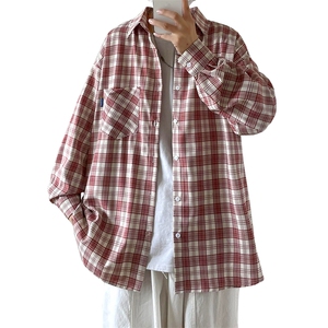 抖音品质秋季A177-CS30-P50格子衬衫 85%涤纶.5%氨纶.10%棉图片