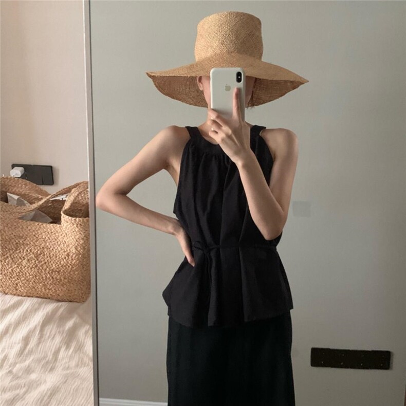 背心上衣，女装背心吊带，TABLE