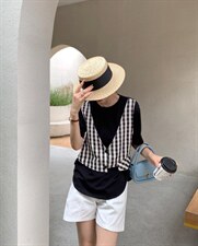 沐沐2022假两件上衣！，其它，沐·沐