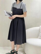 2022夏季假两件连衣裙，女装连衣裙，雷洛奇丽