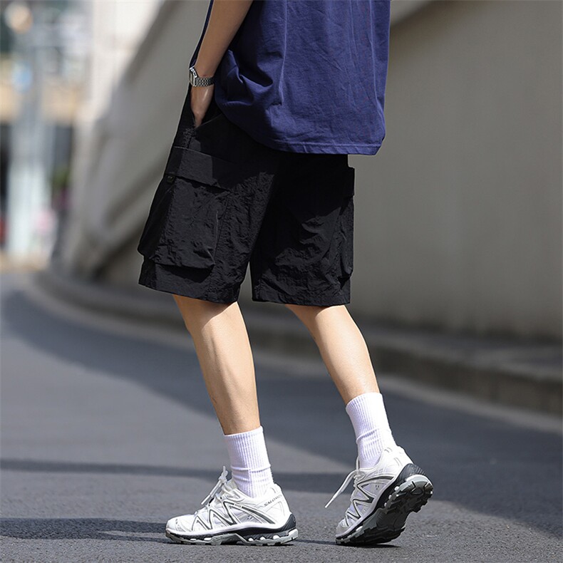 夏季工装短裤男ins潮牌休闲百搭潮流痞帅五分裤D0501-P48,男装牛仔裤,星座308B-2