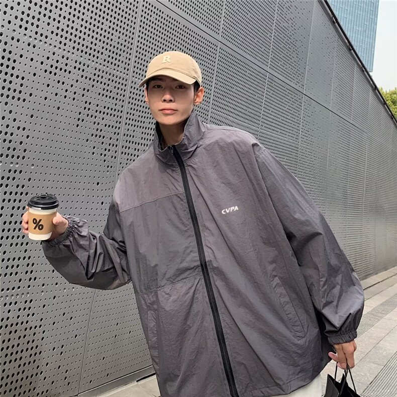 青春流行男春季文艺潮外套防晒衣轻薄MF04P38,男装夹克,星座1116-2