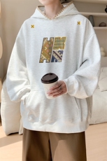 华棉春秋内景个性嘻哈宽松连帽卫衣男潮牌外套WY00794/P45加绒P50，女装短外套，电商B316