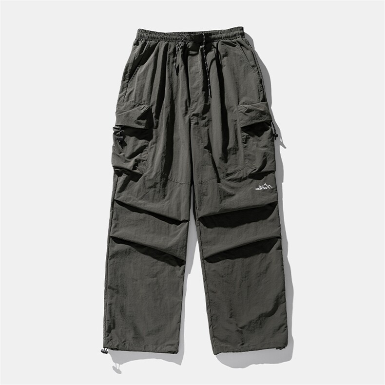 双褶大口袋降落伞兵裤秋户外机能防泼水休闲工装裤K2233-P56控108图片