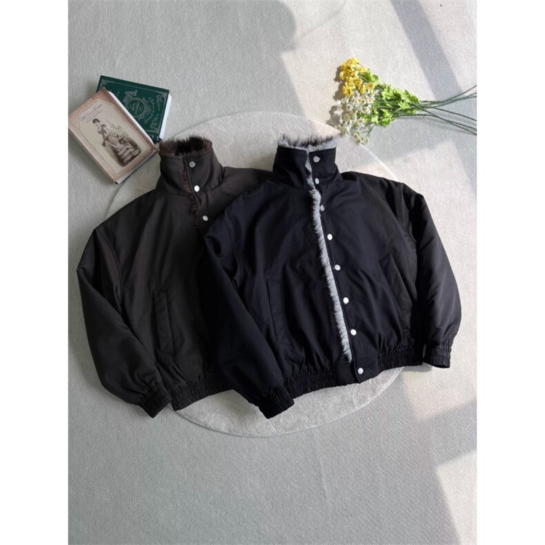 Xanvas「极地狼王」狼毛座山雕假两件棉服外套夹克多穿法保暖御寒,男装夹克,星座506A