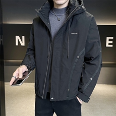 标50白鸭绒冬季外套2025新款男士羽绒服C317-Y9957-P215，男装羽绒服，电商C317