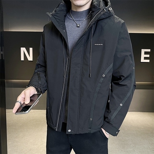 标50白鸭绒冬季外套2025新款男士羽绒服C317-Y9957-P215图片