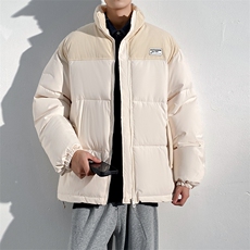 灯芯绒加厚棉衣男冬季立领男士棉服潮流棉袄字母A266-WMY8623-P75，男装棉衣，电商A266