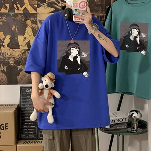 DX17122-P20纯短袖t恤男大码半袖打底衫宽松体恤衫港风，男装T恤，电商A040