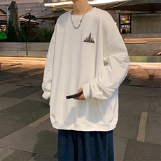 秋季现货套头卫衣男圆领长袖打底衫DSA157B-W5038-P30，男装T恤，电商A157B